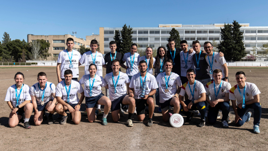El CU Defensa se proclama campeón de Ultimate Frisbee